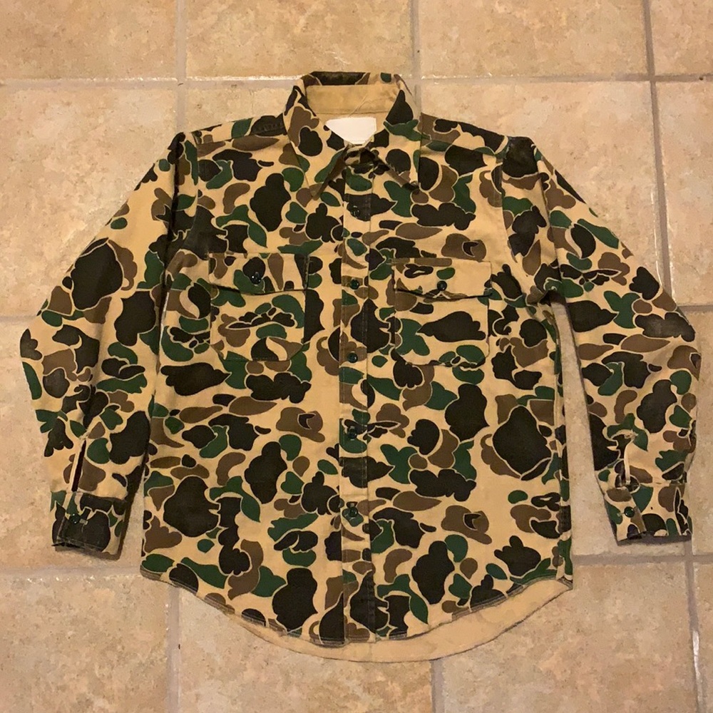 Vintage Camo Flannel